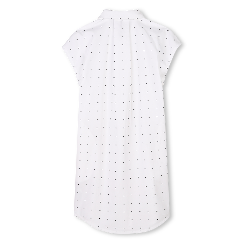 Kurzarmkleid aus Baumwolle DKNY 
                        GIRL