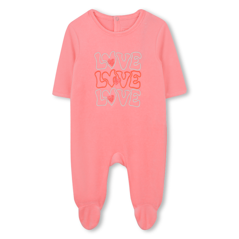 Pyjama aus Samt BILLIEBLUSH 
                        GIRL