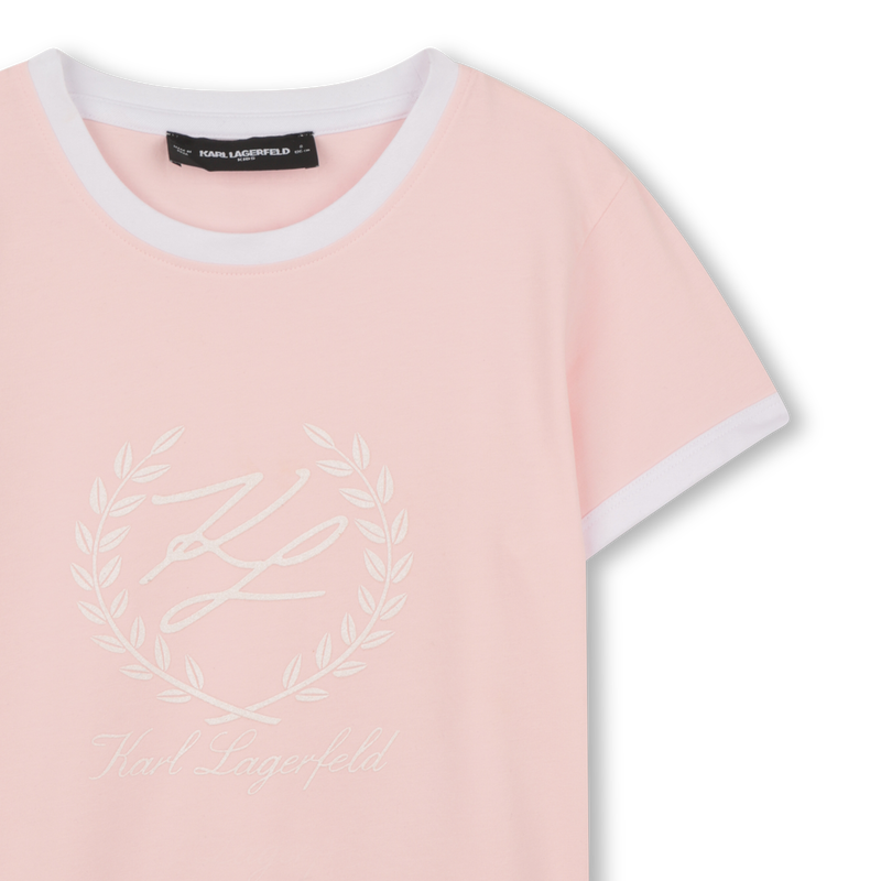 KURZ&Auml;RMELIGES T-SHIRT KARL LAGERFELD KIDS 
                        GIRL