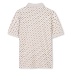 Gerades Poloshirt mit Print BOSS 
                    BOY