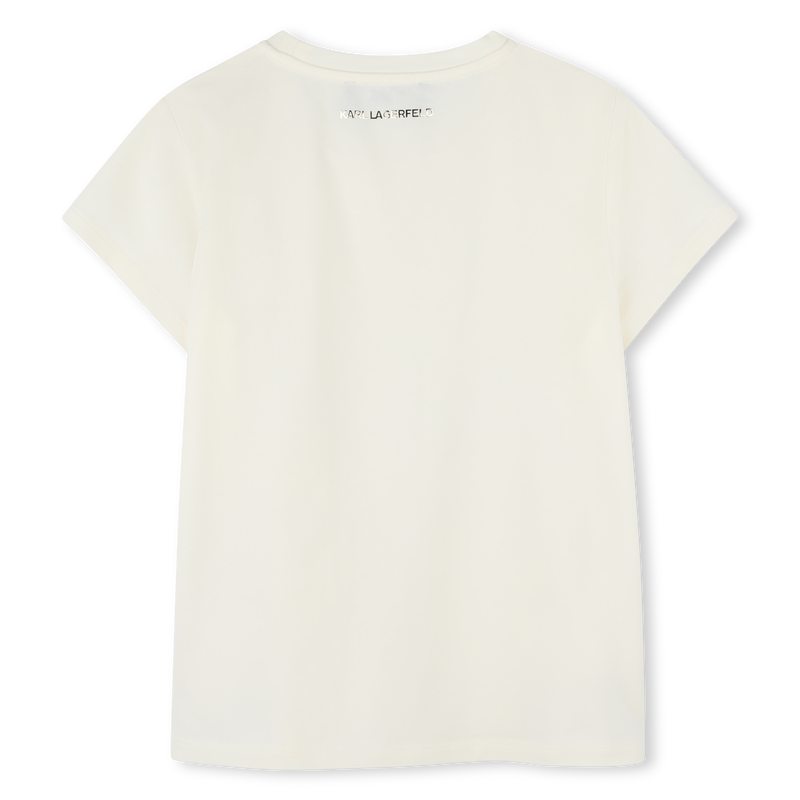 Kurzarm-T-Shirt KARL LAGERFELD KIDS 
                        GIRL