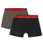 Packung mit 2 Boxershorts HUGO 
                    BOY
