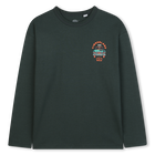 Lang&auml;rmeliges T-Shirt aus Jersey TIMBERLAND 
                    BOY