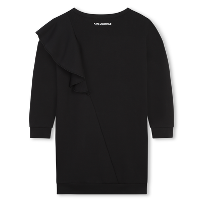 Gerades Kleid mit Volants KARL LAGERFELD KIDS GIRL