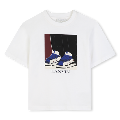 T-Shirt mit kurzen &Auml;rmeln LANVIN BOY