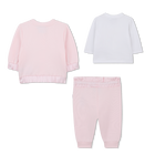 Set aus Hose, Strickjacke und T-Shirt BOSS 
                    GIRL