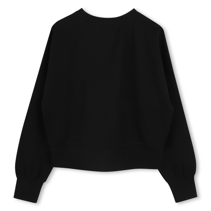 Lang&auml;rmeliges Sweatshirt KARL LAGERFELD KIDS 
                        GIRL