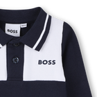 Jumpsuit mit Polokragen BOSS 
                    BOY