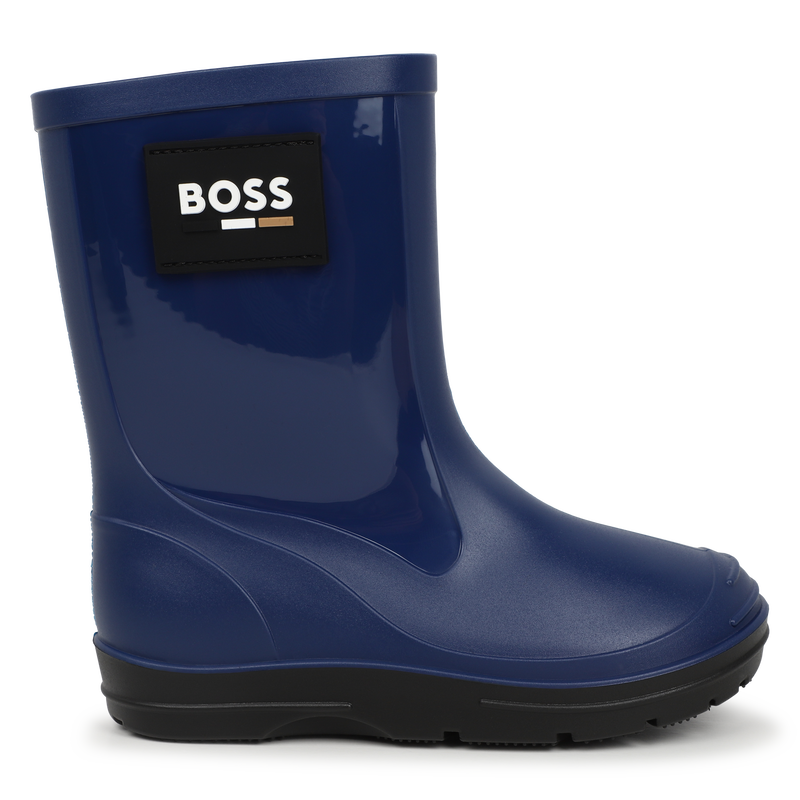 Regenstiefel aus 2 Materialien BOSS 
                        BOY