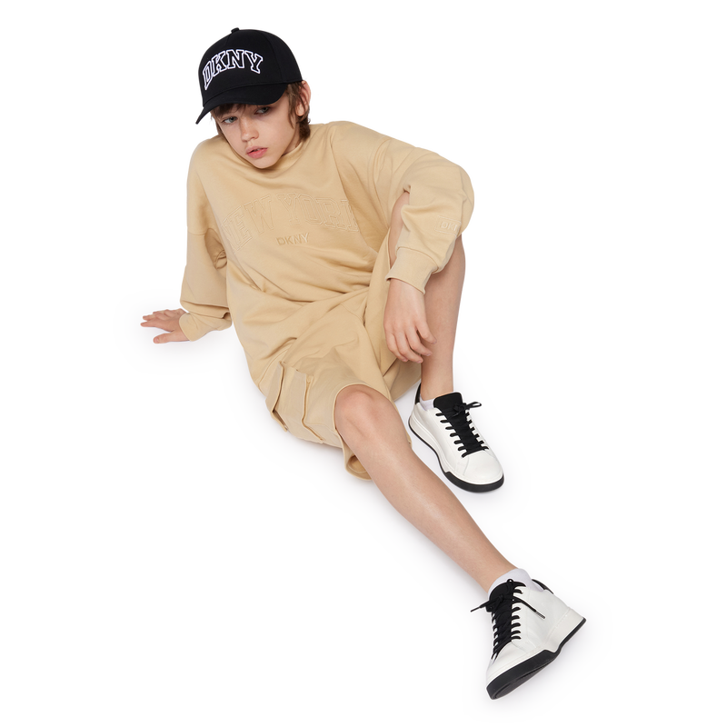 Ledersneaker mit Schn&uuml;rung DKNY 
                    UNISEX