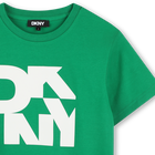 T-Shirt mit beidseitigem Druck DKNY 
                    BOY