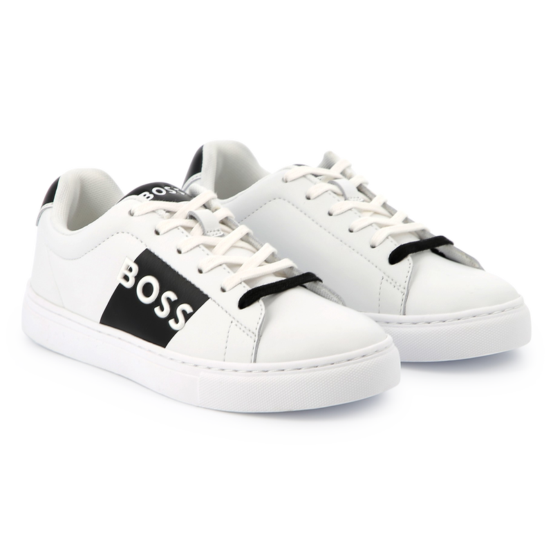 Ledersneaker zum Schn&uuml;ren