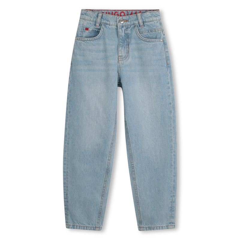 Weite 5-Pocket-Jeans HUGO 
                        BOY