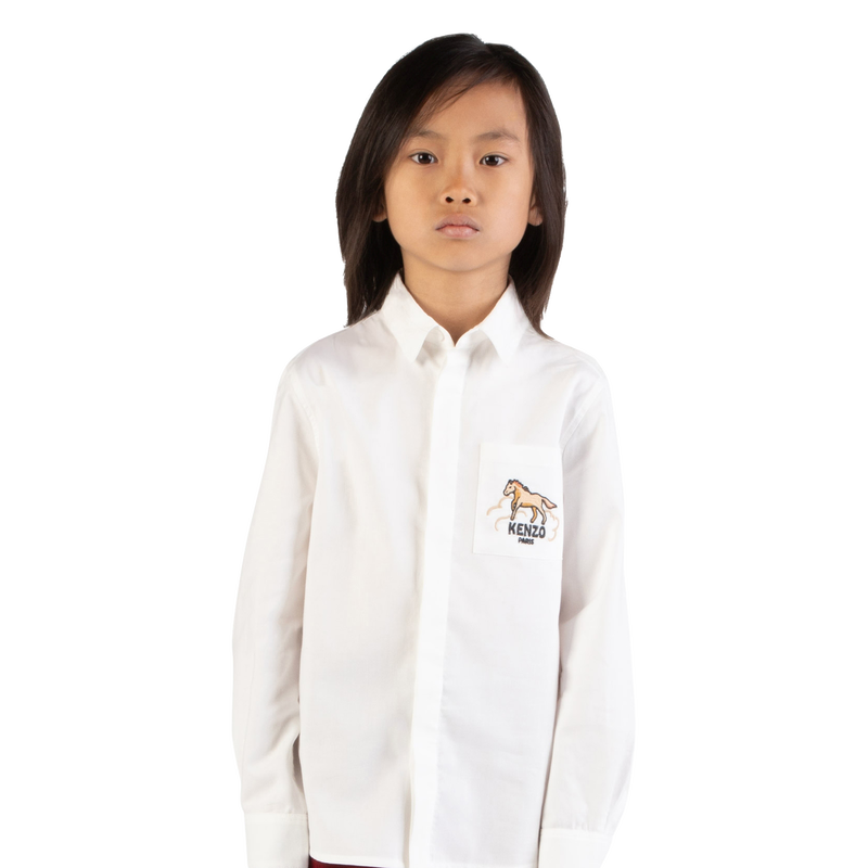 LANG&Auml;RMELIGES HEMD KENZO KIDS 
                        BOY
