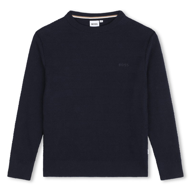 Baumwoll-Pullover BOSS 
                        BOY