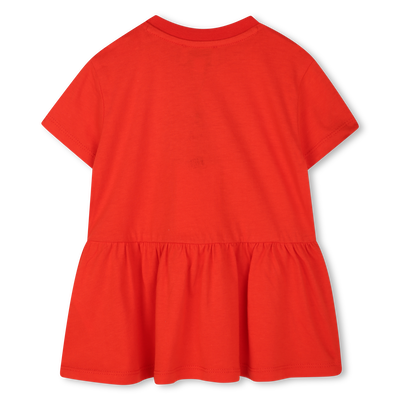 Kurz&auml;rmliges Kleid KENZO KIDS GIRL