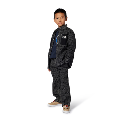 Sweatshirt aus Fleece KENZO KIDS BOY