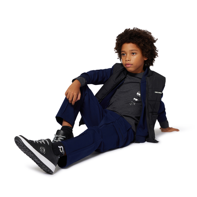 Langarm-T-Shirt KARL LAGERFELD KIDS 
                        BOY