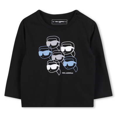 Langarm-T-Shirt KARL LAGERFELD KIDS BOY