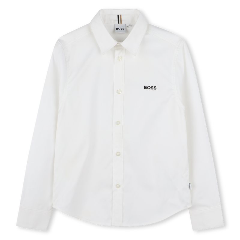 Langarm-Hemd aus Baumwolle BOSS 
                        BOY