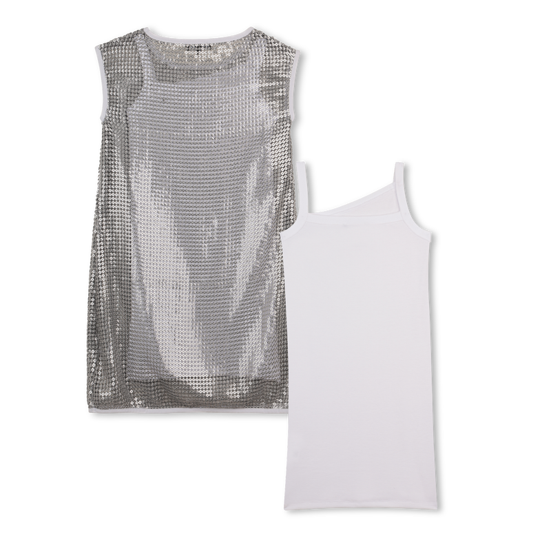 Kurz&auml;rmeliges kleid DKNY 
                        GIRL