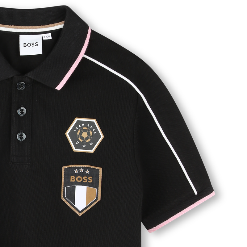 Kurz&auml;rmeliges Poloshirt BOSS 
                        BOY