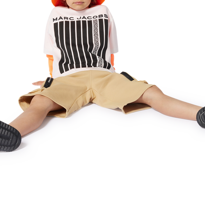Zweifarbiges Baumwoll-T-Shirt MARC JACOBS BOY