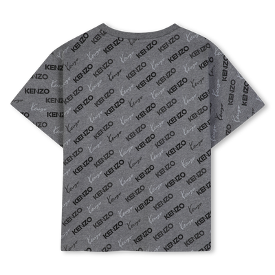 T-Shirt mit kurzen &Auml;rmeln KENZO KIDS UNISEX