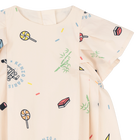 Poplin kleid KENZO KIDS 
                    GIRL