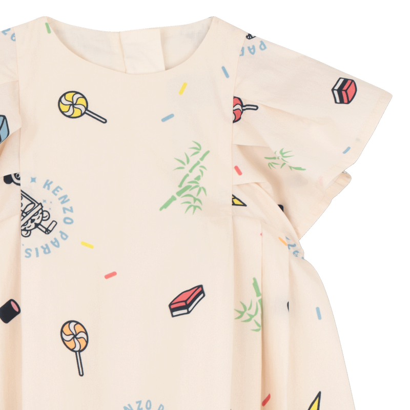 POPLIN KLEID KENZO KIDS 
                        GIRL