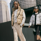 Wasserabweisende &auml;rmellose Daunenjacke DKNY 
                    GIRL