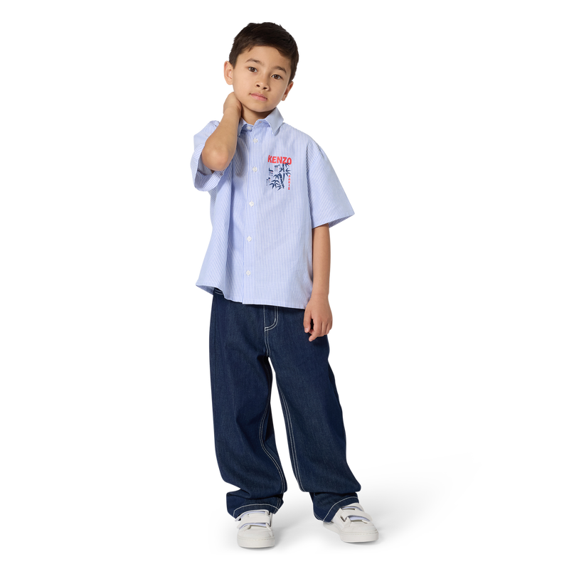 KURZ&Auml;RMELIGES HEMD KENZO KIDS 
                        BOY