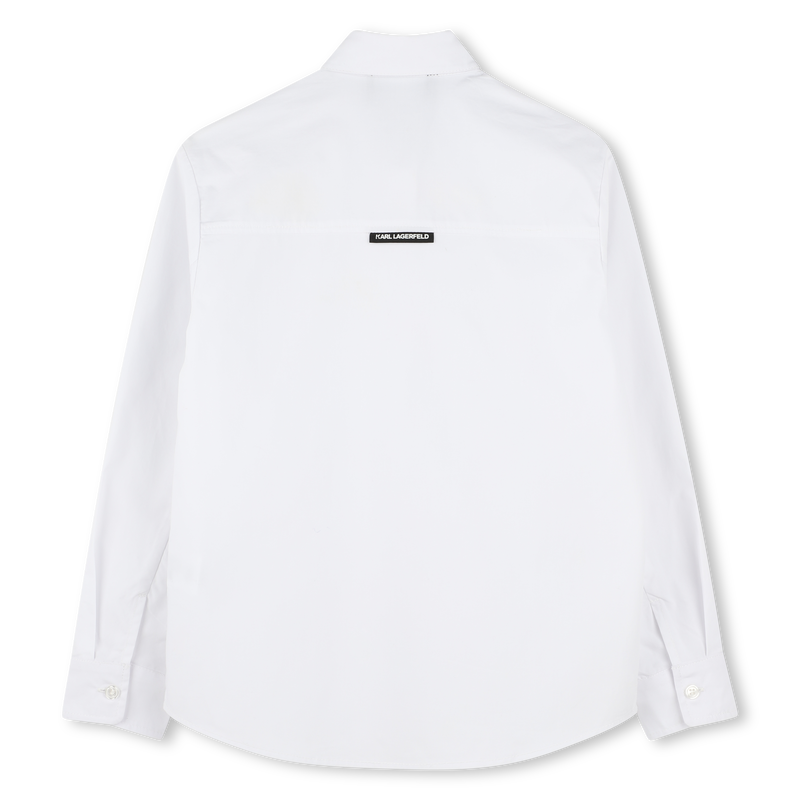 Lang&auml;rmeliges Hemd KARL LAGERFELD KIDS 
                        BOY