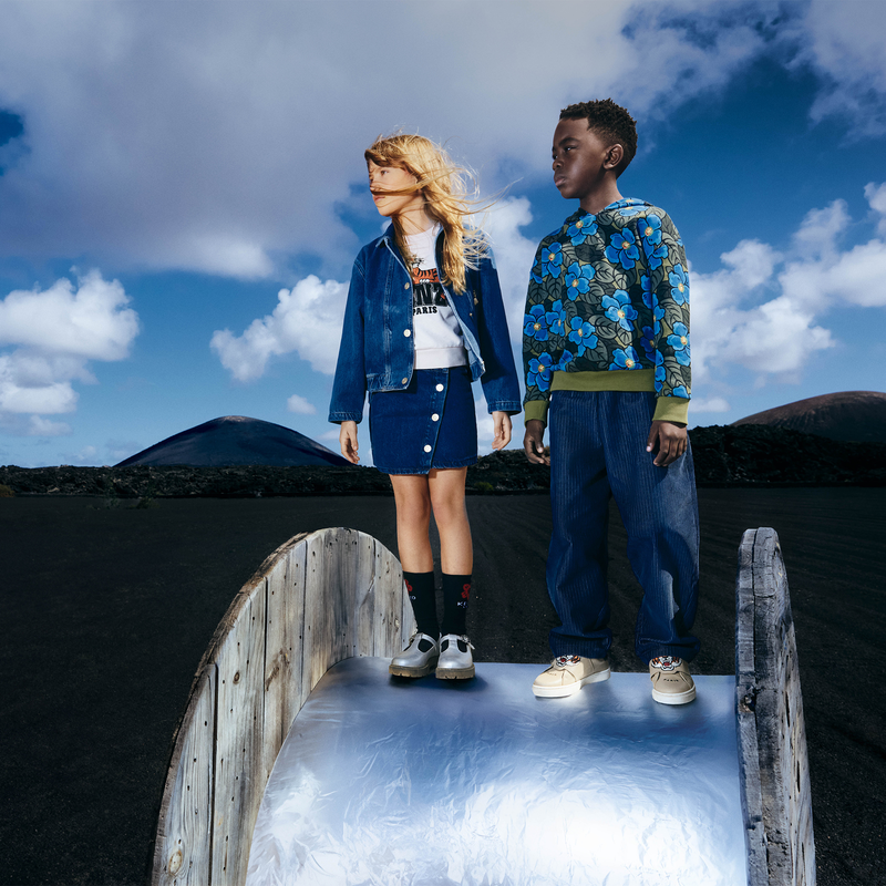 Jeansjacke KENZO KIDS 
                        GIRL