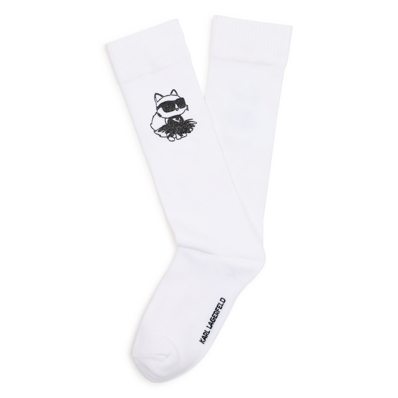 Mittelhohe Socken KARL LAGERFELD KIDS 
                        GIRL