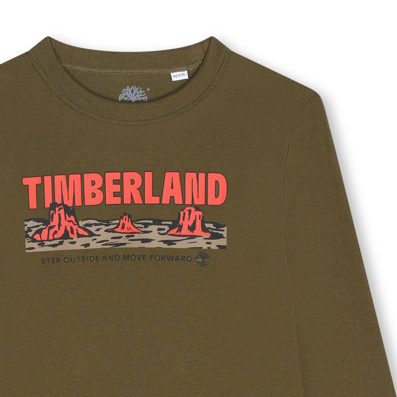 T-Shirt mit Schriftzug-Druck TIMBERLAND 
                        BOY