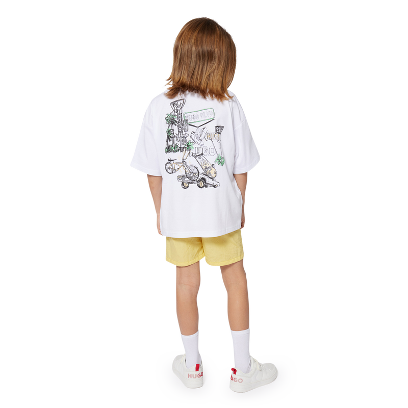 Schn&uuml;rsneaker mit Klett HUGO 
                    BOY