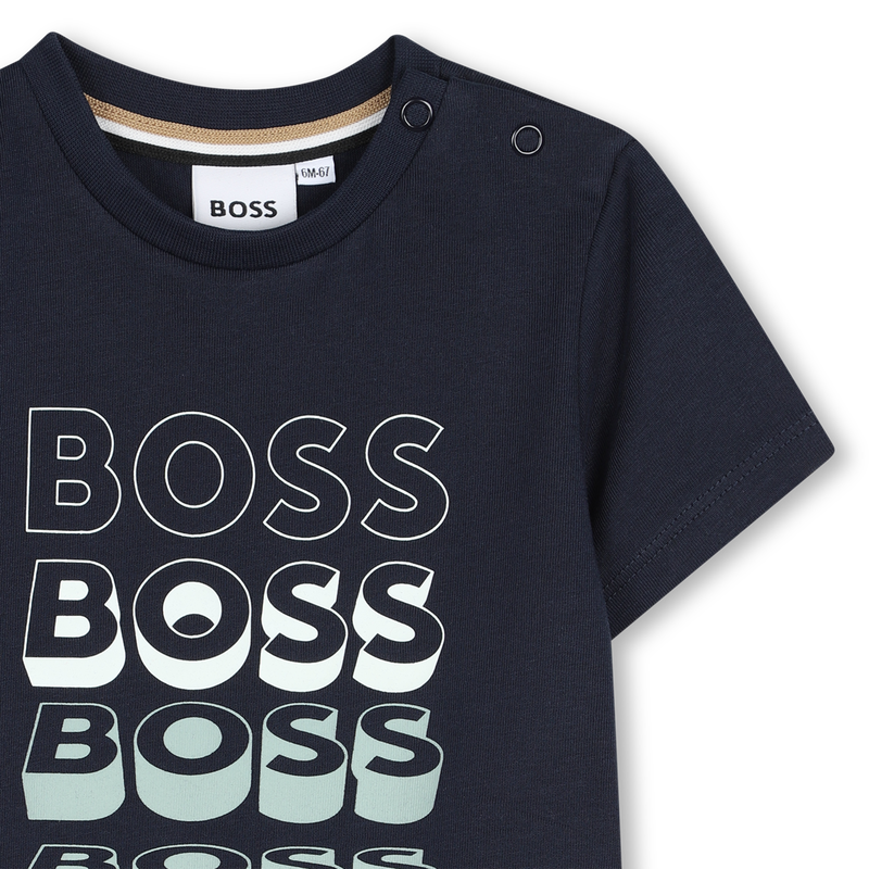 Kurz&auml;rmeliges t-shirt BOSS 
                        BOY