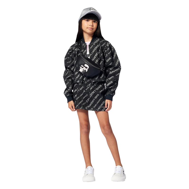 Bauchtasche und Portemonnaie KARL LAGERFELD KIDS 
                        GIRL