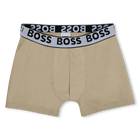 Set mit 3 Baumwoll-Boxershorts BOSS 
                    BOY