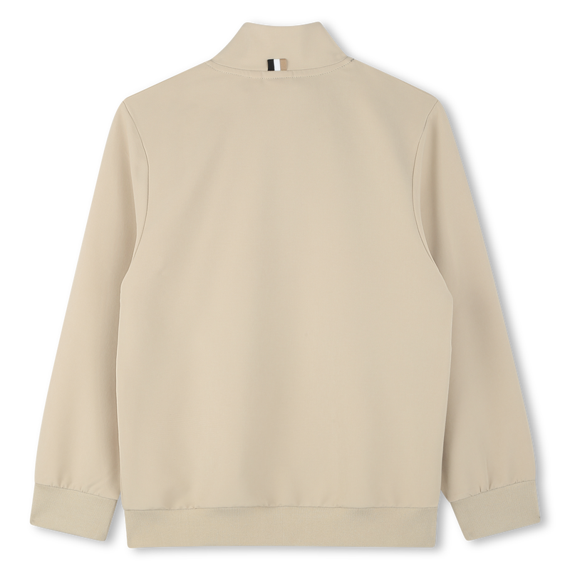 Einfarbige Sweatjacke BOSS 
                        BOY