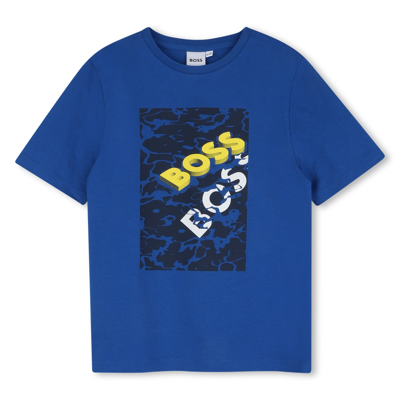KURZ&Auml;RMELIGES T-SHIRT BOSS 
                        BOY