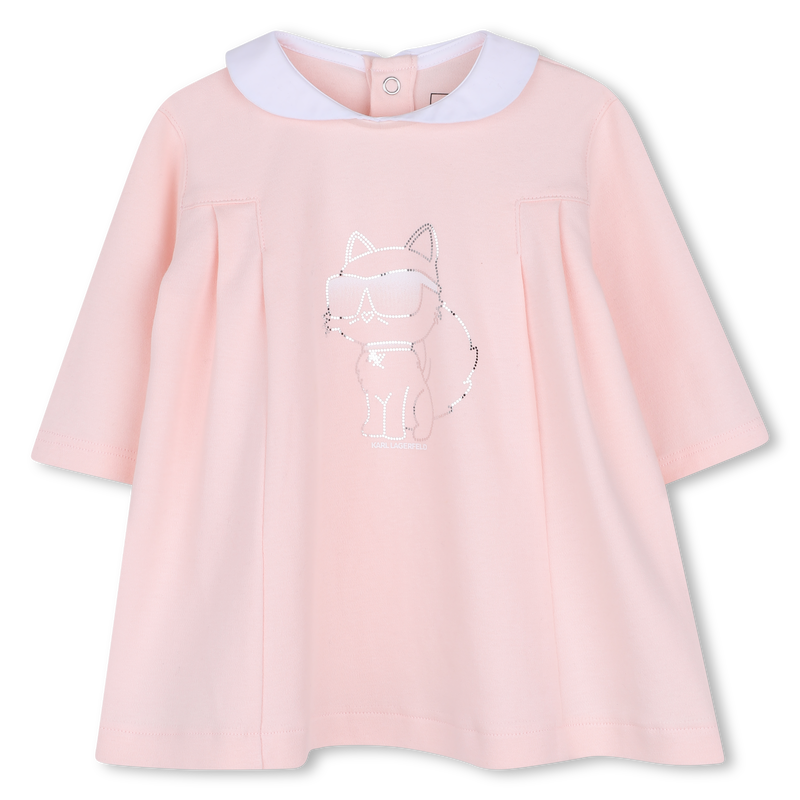 Langarmkleid KARL LAGERFELD KIDS 
                        GIRL