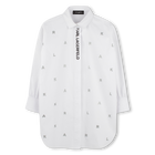 Lang&auml;rmeliges Hemdkleid KARL LAGERFELD KIDS 
                    GIRL