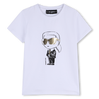 Kurz&auml;rmeliges t-shirt KARL LAGERFELD KIDS 
                    GIRL