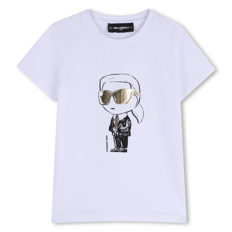 KURZ&Auml;RMELIGES T-SHIRT KARL LAGERFELD KIDS 
                        GIRL