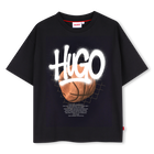 T-Shirt mit kurzen &Auml;rmeln HUGO 
                    BOY