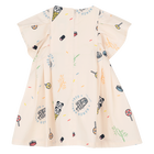 Poplin kleid KENZO KIDS 
                    GIRL