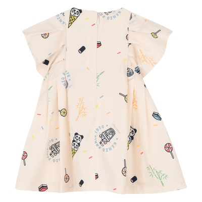 POPLIN KLEID KENZO KIDS GIRL