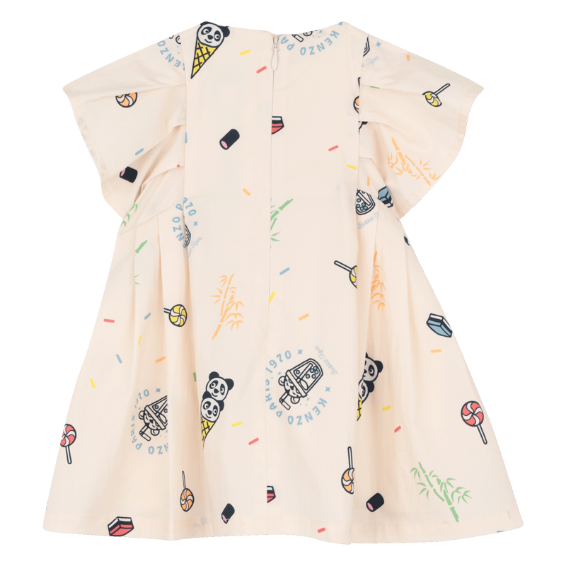 POPLIN KLEID KENZO KIDS 
                        GIRL